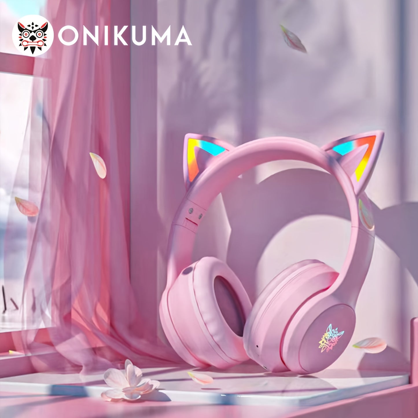 Wireless Noise Cancelling Cat Ear Headphones