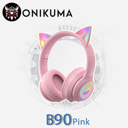 Wireless Noise Cancelling Cat Ear Headphones